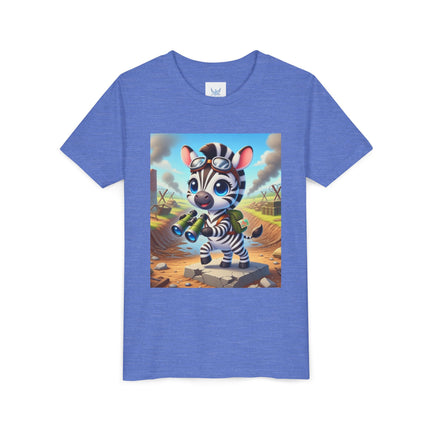 Zebra Lookout Youth Short Sleeve Tee