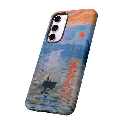 Sunrise by Claude Monet Phone Cases