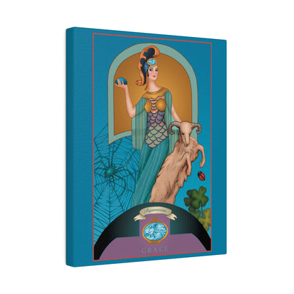 March & Aquamarine – Sofia Chiostri’s Oceanic Gem Portrait