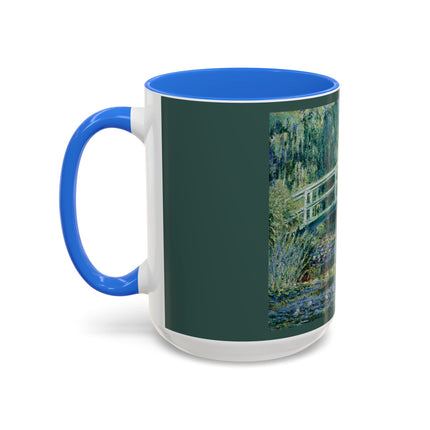 Water Lilies and Japanese Bridge by Claude Monet Colorful Mugs (11oz, 15oz)