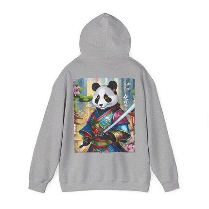 Cyberpunk Samurai Panda – Heavy Blend™ Hooded Sweatshirt