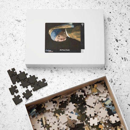 Girl with a Pearl Earring by Johannes Vermeer Puzzle (110, 252, 500-Piece)