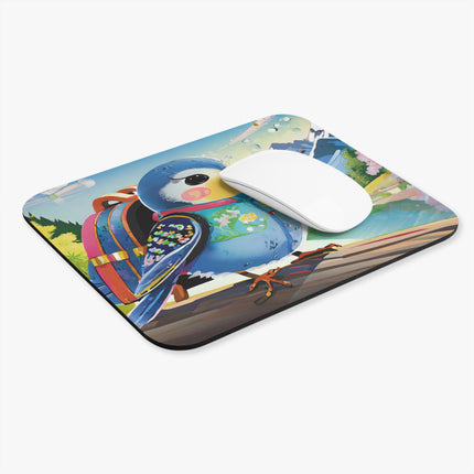 Baby Bluebird Mouse Pad, Rectangle