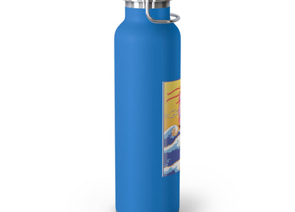 Golden Seas and Whimsical Dreams Copper Vacuum Insulated Bottle, 22oz