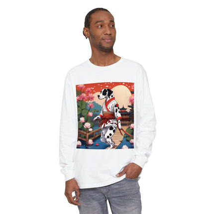 Doberman of the Rising Sun Long Sleeve T-Shirt