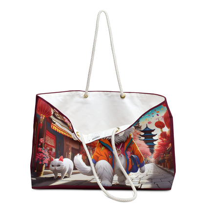 Fashionista Feline Weekender Bag