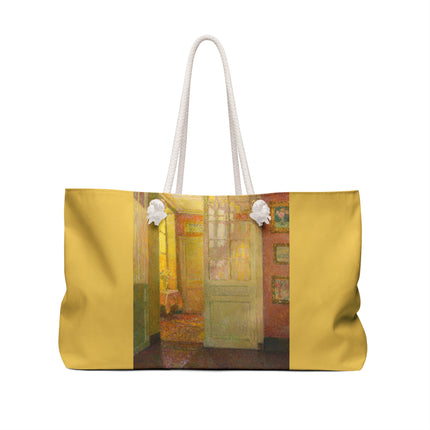 Interior, Window Light by Henri Le Sidaner Weekender Bag