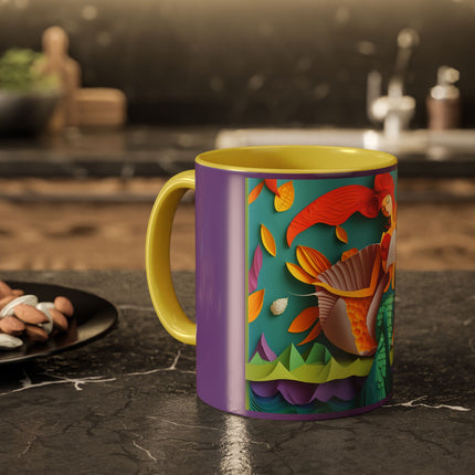 Charming Mermaid Colorful Mugs (11oz, 15oz)