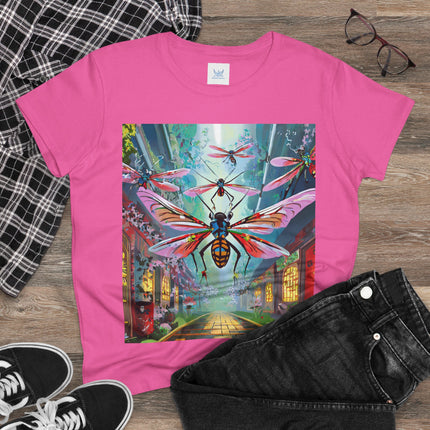 Neon Swarm Cotton Tee