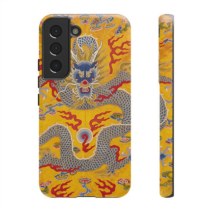 Majestic Dragon Regalia – Imperial 12-Symbol Robe Phone Cases