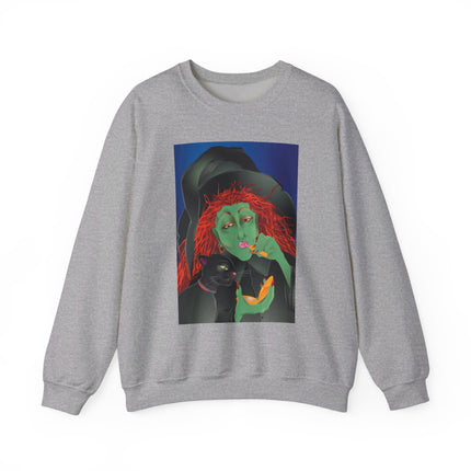 Mirror, Mirror A Witch's Touch Women’s Unisex Heavy Blend™ Crewneck Sweatshirt