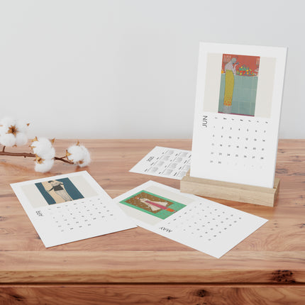 Georges Lepape Art Deco Collection Desk Calendar (2025)