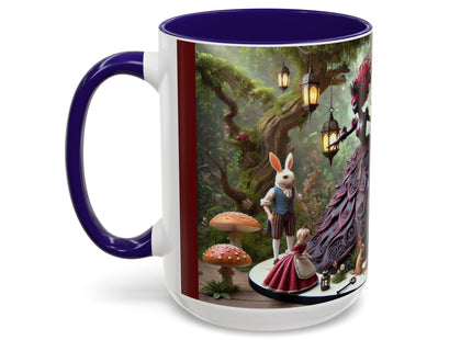 Malice in Wonderland – Gothic Halloween Colorful Mugs (11oz, 15oz)