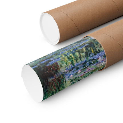 Water Lilies and Japanese Bridge by Claude Monet Matte Horizontal Posters