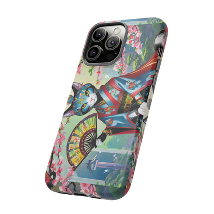 Cyberpunk Geisha Phone Cases