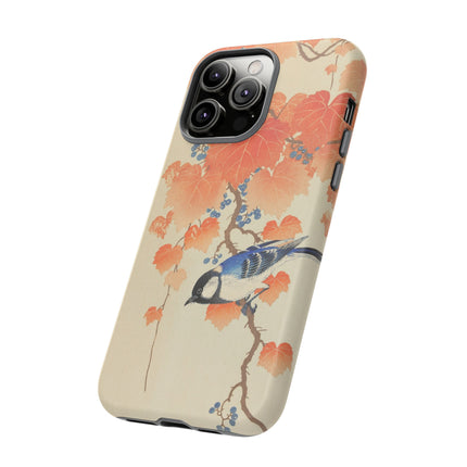 Japanese Bird and Branch by Ohara Koson Phone Cases