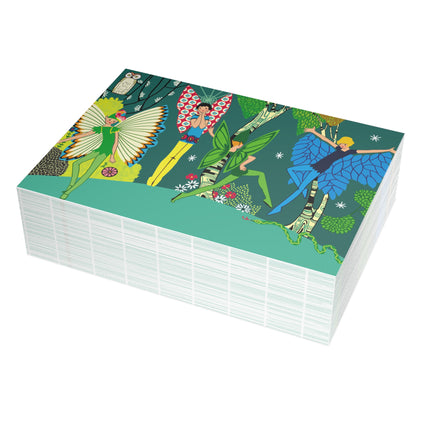 Enchanting Fairies of A Midsummer Night's Dream Greeting Cards (1, 10, 30, and 50pcs)
