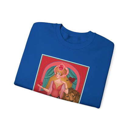 July & Ruby (from the Gem Series) by Sofia Chiostri Heavy Blend™ Crewneck Sweatshirt