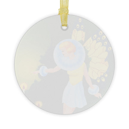 The Enchanted Encounter Glass Ornament