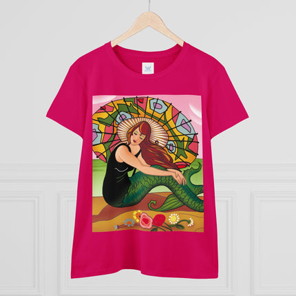 Siren Serenade Women's Midweight Cotton Tee