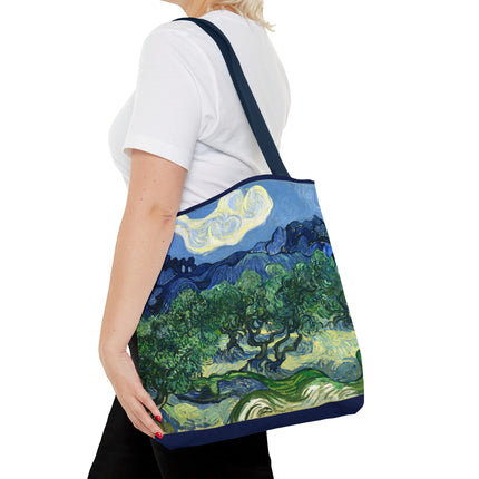 Olive Trees by Vincent Van Gogh Tote Bag (AOP)