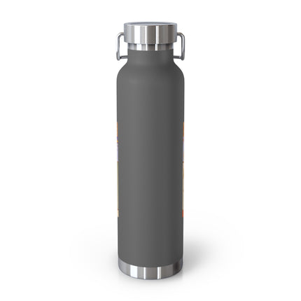 Carousel Splendor Copper Vacuum Insulated Bottle, 22oz