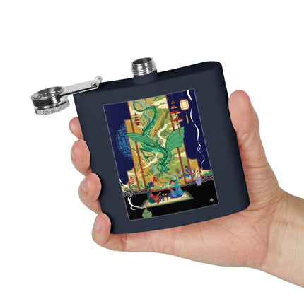Celestial Dragon Gathering Flask – Mythic Majesty & Timeless Tradition