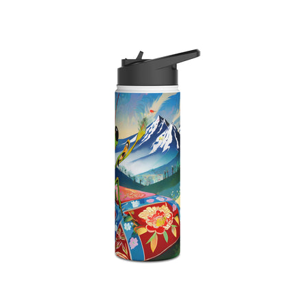 The Joyful Mantis Stainless Steel Water Bottle