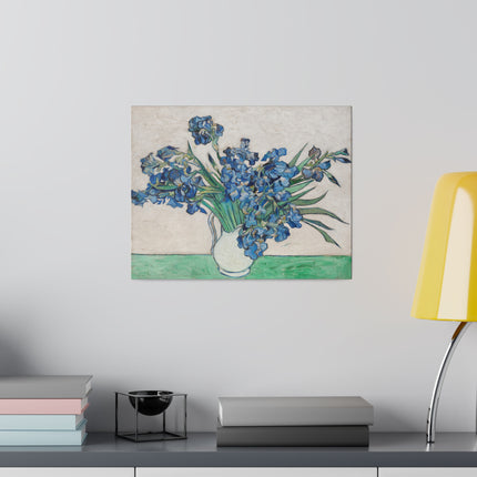 Irises by Vincent Van Gogh Matte Canvas, Stretched, 0.75"
