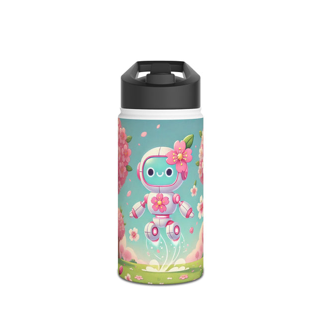 Sakura Sentinel Stainless Steel Water Bottle, Standard Lid