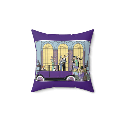 Au Revoir by George Barbier Spun Polyester Square Pillow