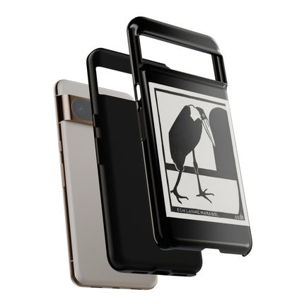 A Lame Marabou by Samuel Jessurun de Mesquita Phone Cases