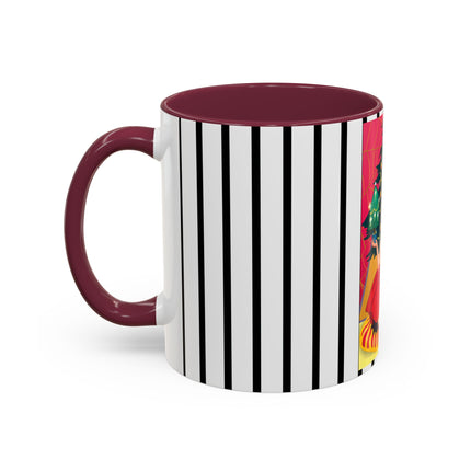 Art Deco Christmas Enchantment Colorful Mugs (11oz, 15oz)