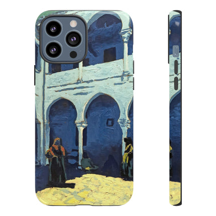 Courtyard of Moroccan Riad by George Gaudion Phone Cases
