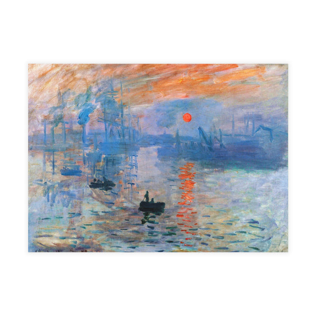 Sunrise by Claude Monet Postcards (envelopes included) - Bundles of 10, 30, 50 Pieces