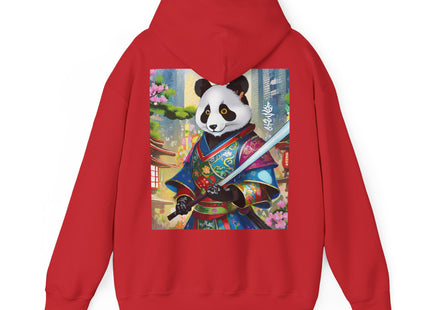 Cyberpunk Samurai Panda – Heavy Blend™ Hooded Sweatshirt