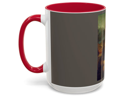 Mona Lisa by Leonardo da Vinci Colorful Mugs (11oz, 15oz)
