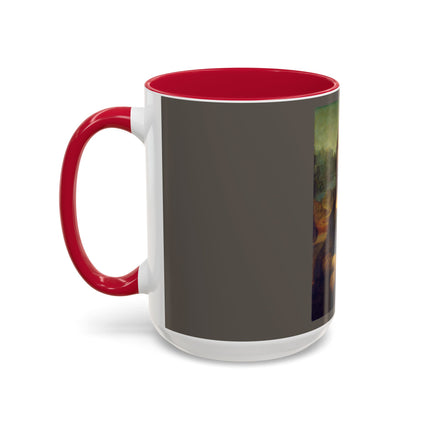 Mona Lisa by Leonardo da Vinci Colorful Mugs (11oz, 15oz)