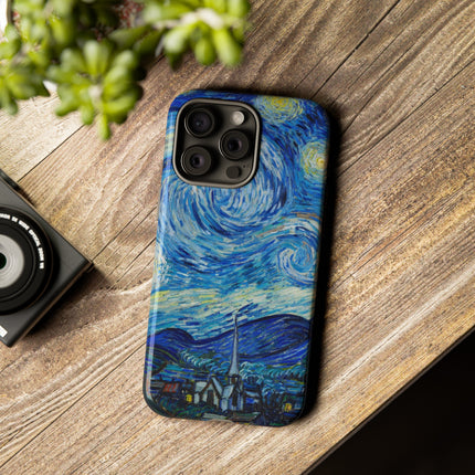The Starry Night by Vincent Van Gogh Phone Cases