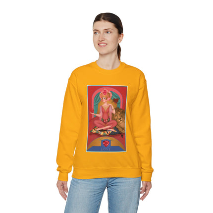July & Ruby (from the Gem Series) by Sofia Chiostri Heavy Blend™ Crewneck Sweatshirt