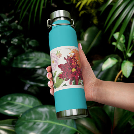 Dahlia by Tanigami Kônan Copper Vacuum Insulated Bottle, 22oz