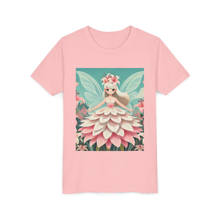 Lily Fairy in Bloom Youth Short Sleeve Tee
