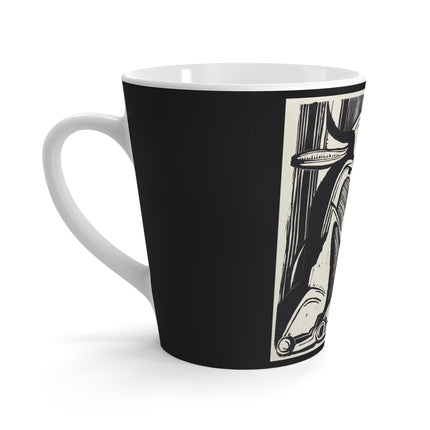The Large Cow by Ernst Ludwig Kirchner Latte Mug