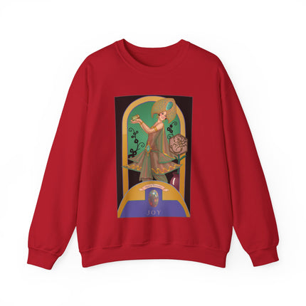 October & Opal, Tourmaline (from the Gem Series) by Sofia Chiostri Heavy Blend™ Crewneck Sweatshirt