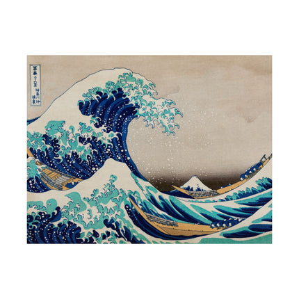 The Great Wave off Kanagawa by Katsushika Hokusai Matte Horizontal Posters
