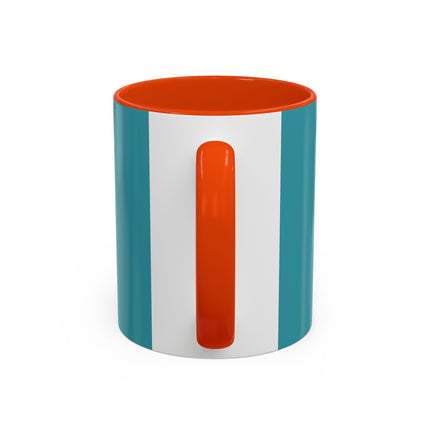 Elegant Egret Oasis Colorful Mugs (11oz, 15oz)