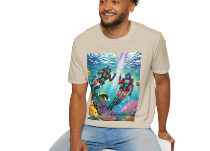 FBI Robot Dive Team Softstyle T-Shirt