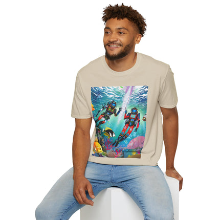 FBI Robot Dive Team Softstyle T-Shirt