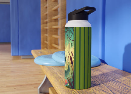 Swamp Tyrant Stainless Steel Water Bottle, Standard Lid