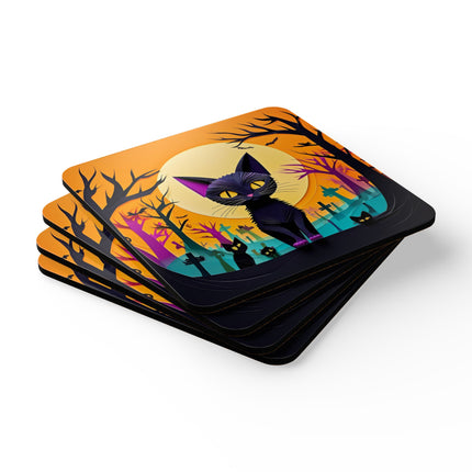 Phantom Parade Corkwood Coaster Set